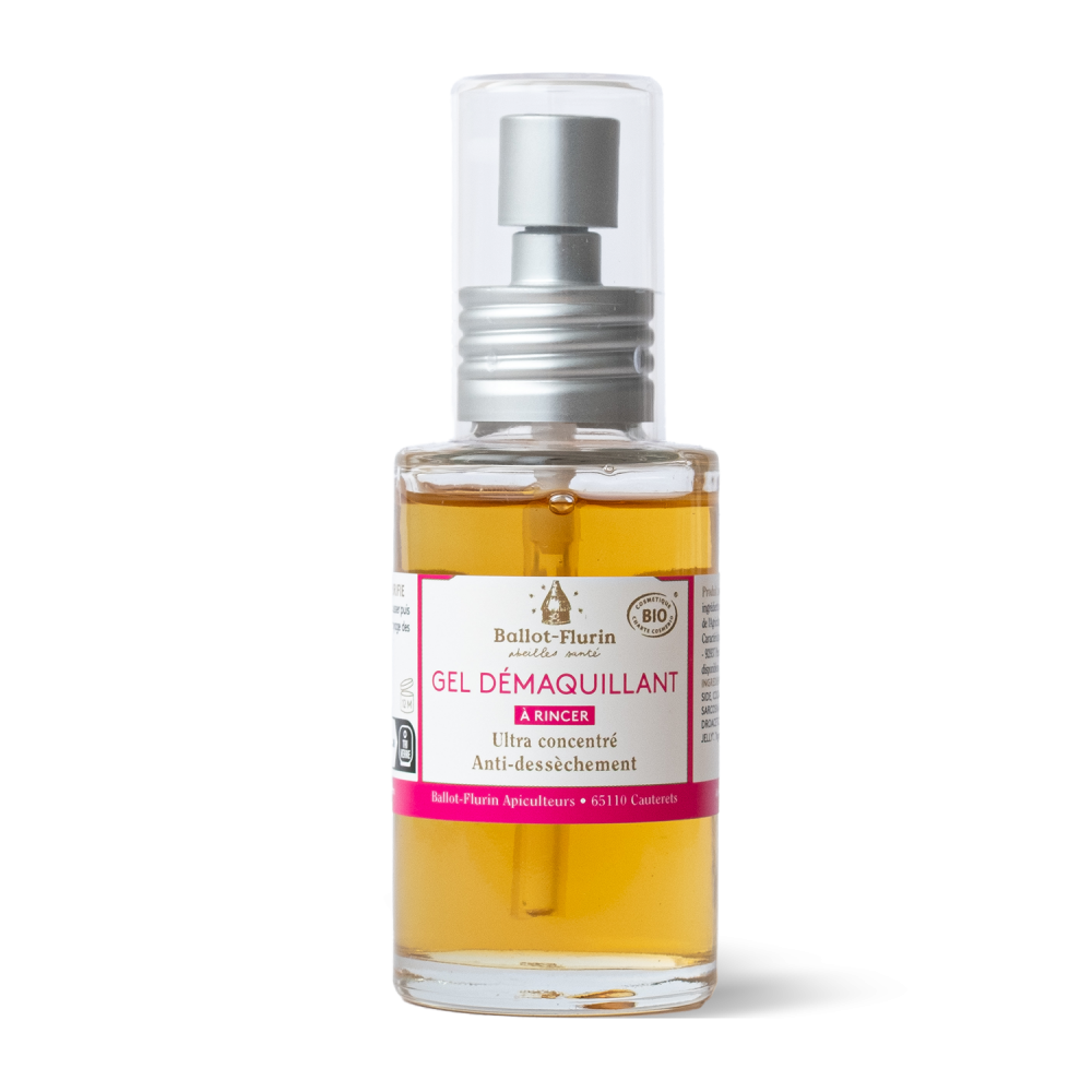 Gel Démaquillant - nettoie et purifie - tous types de peaux